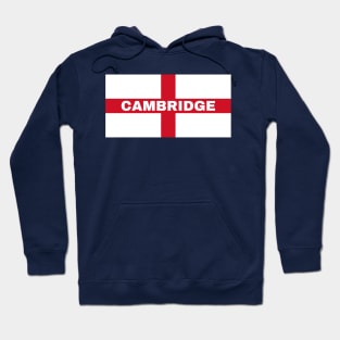 Cambridge City in English Flag Hoodie